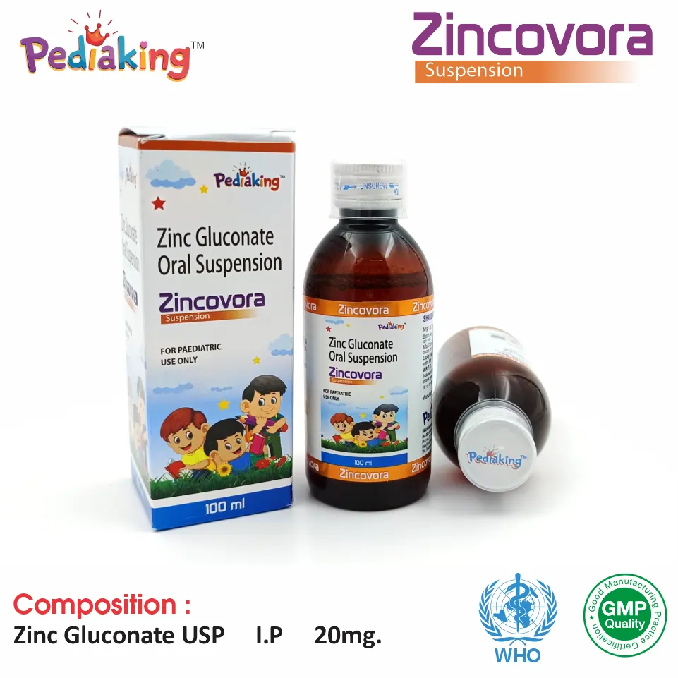 Zinc Gluconate 20mg syrup at best price